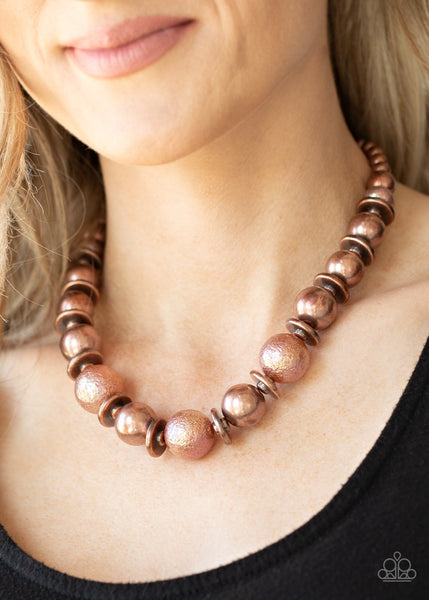 Twinkle Twinkle I'm The Star Copper Necklace