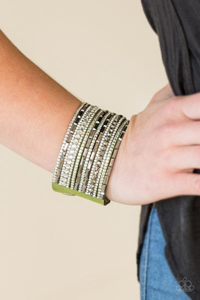 Wham Bam Glam Green Urban Bracelet