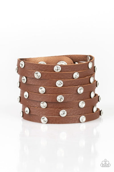 Sass Squad Brown Urban Bracelet