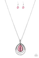 GLOW and Tell  Pink Necklace