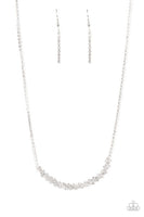 Glamour Glam White Necklace