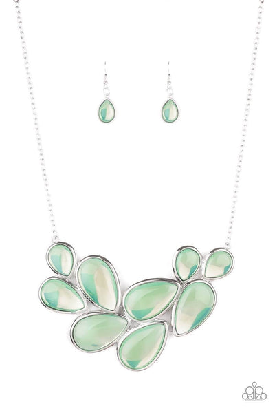 Iridescently Irresistible Green Necklace