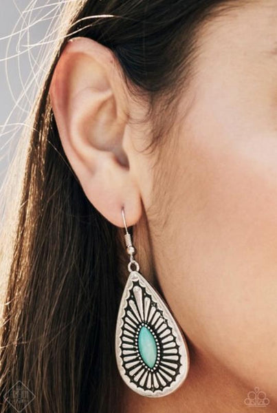 Wild Wilderness Green Earrings