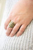 Texture Tracker Silver Ring