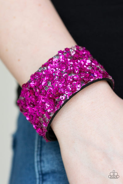 Starry Sequins Pink Urban Bracelet