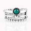 Summer Retreat Green Ring