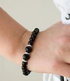 Radiantly Royal Black Bracelet