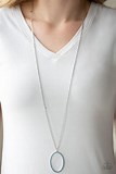 A Dazzling Distraction Blue Necklace