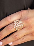 Victorian Valor Rose Gold Ring