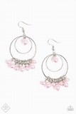 New York Attraction Pink Earrings