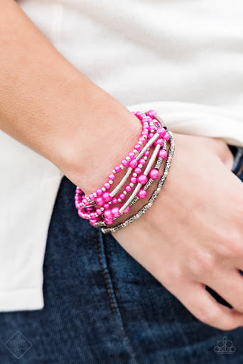 Capture The Rapture Pink Bracelet