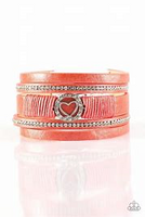 It Takes Heart Orange Urban Bracelet