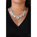 Knockout Queen White Necklace